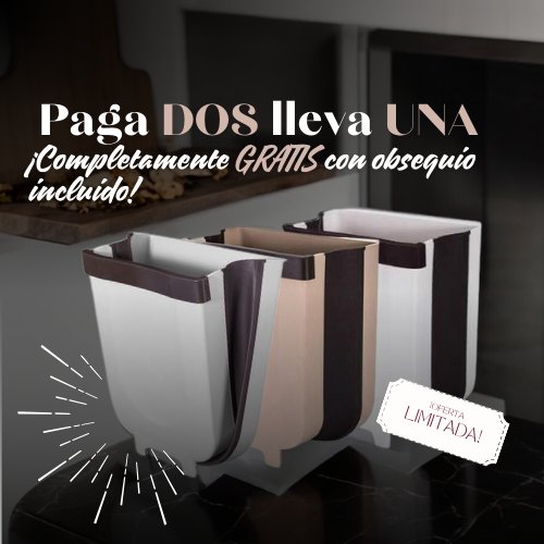 Basurero Plegable™ || Caneca Basurero Bote Para Cocina Plegable